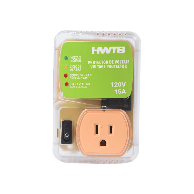 HWTB-V001-US 110V 15A エアコン用調整可能電圧プロテクター