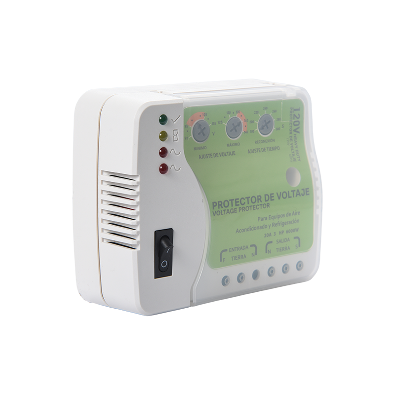 HWTB-V003-US 110V 30A 米国エアコン用調整可能な電圧プロテクター
